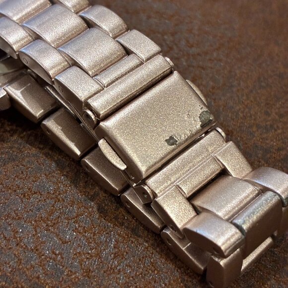 Aeropostale Pink with Cubic Zirconia Surrounding Face Metal Women's Watch - Picture 15 of 15